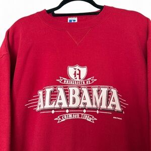 Vintage 90s Russell Athletic University of Alabama sweatshirt Size XL